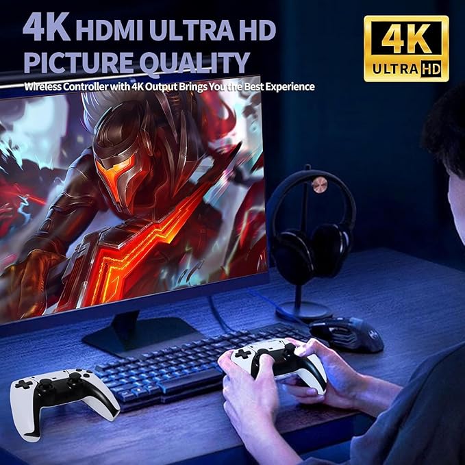 FANATIC STICK ™ - WIRELESS CONSOLE 60,000+ LICENSED GAMES + 2 FREE CONTROLLERS
